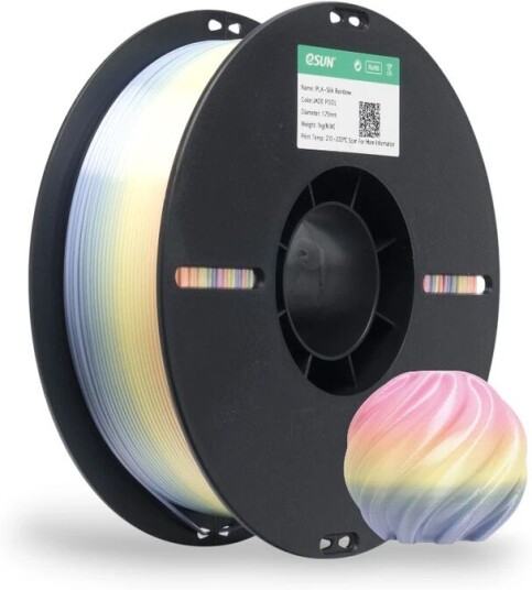 Esun Pla Silk Rainbow Jade Pool Esun Pla Silk Rainbow Jade Pool