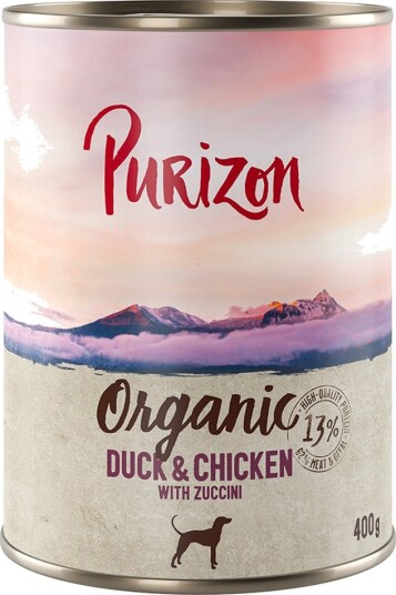Purizon Våtfôr Organic And Og Med Squash Kylling 6 X 400 G
