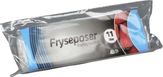 Fryseposer 32 Μm 290 X 540 Mm Ld Pe Transparent Rulle A 10 Stk Fødevaregodkendt   40 Stk.