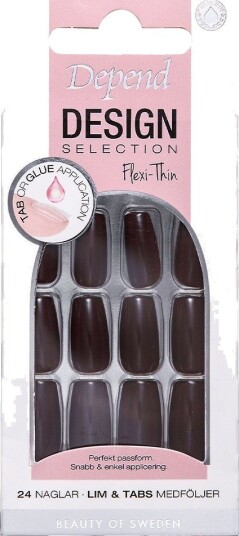 Depend Design Selection Flexi-Thin Warm Mocca Short Coffin