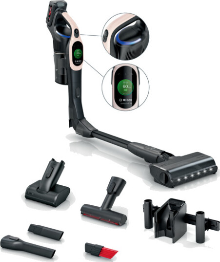 Bosch Genopladelig Støvsuger, Unlimited 10, Pudderrose Trådløs Støvsuger Bosch Genopladelig Støvsuger, Unlimited 10, Pudderrose Trådløs Støvsuger