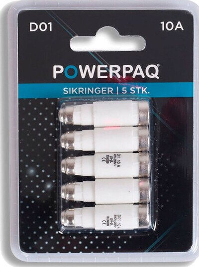 Powerpaq Sikring D01 10A