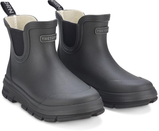 Tretorn Aktiv Chelsea Rubber Boots Kids Black 30 Tretorn Aktiv Chelsea Rubber Boots Kids Black 30