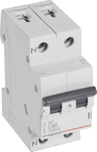 Legrand 6 stk RX³ MCB automatsikring C40 1P+N 1M 6kA Legrand 6 stk RX³ MCB automatsikring C40 1P+N 1M 6kA