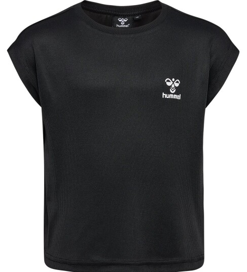Hummel T skjorte HmlRillo T shirt S/S Svart Hummel T skjorte HmlRillo T shirt S/S Svart