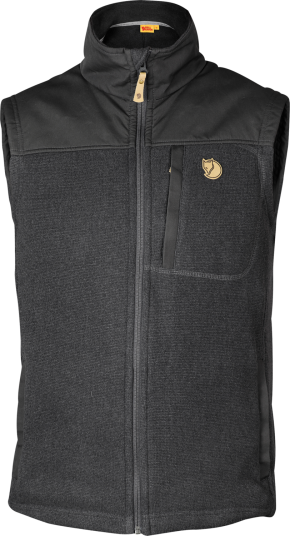 Fjellreven Men"s Buck Fleece Vest Graphite XL