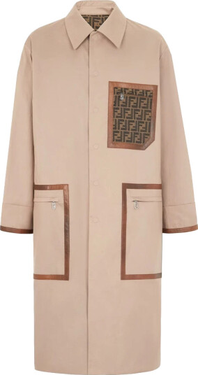 Fendi Herre Frakker Beige M, Fendi Herre Frakker Beige M,