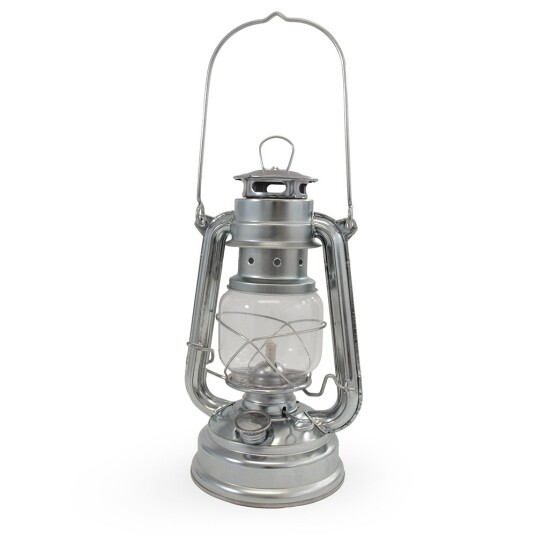 Origin Outdoors 'Hurricane' flaggermuslykt Stormlantern 'Hurricane'  Galvanized