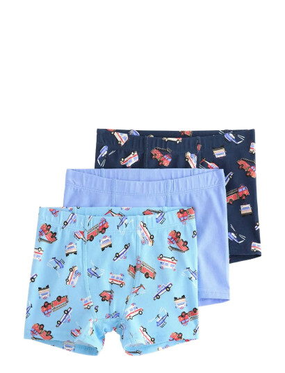 Lindex Boxer 3 Pack Aop Sos Hidden El Multi/patterned 86/92