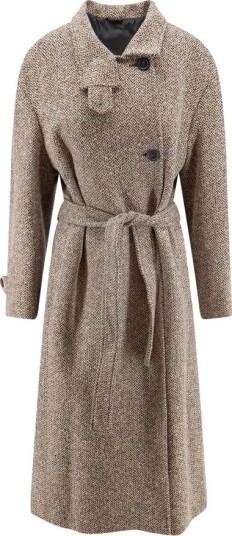 Brunello Cucinelli, Dame, Frakker, Beige, L,