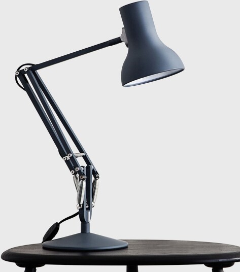 Bordlampe Anglepoise Type 75 Grå Arbeidsrom / kontor Metall Industriell 50 Grå
