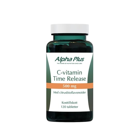 C vitamin Time Release 500 mg 120 tabletter