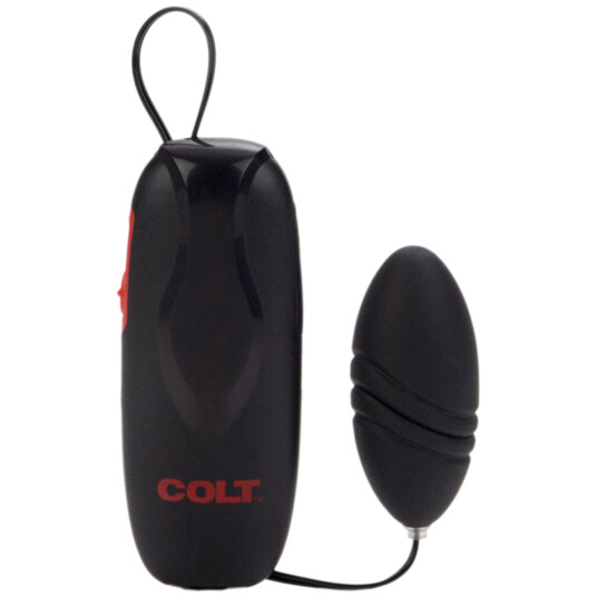 CalExotics COLT Black Turbo Bullet Fjernbetjent Vibrator Egg   - Svart
