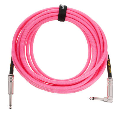 Ernie Ball Instrument Cable Neon Rosa 6