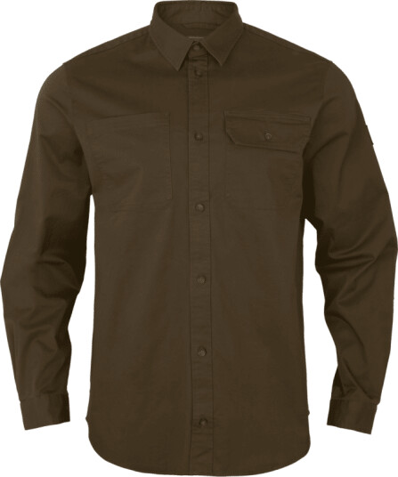 Härkila Men's Trym Long Sleeve Shirt M , Willow Green