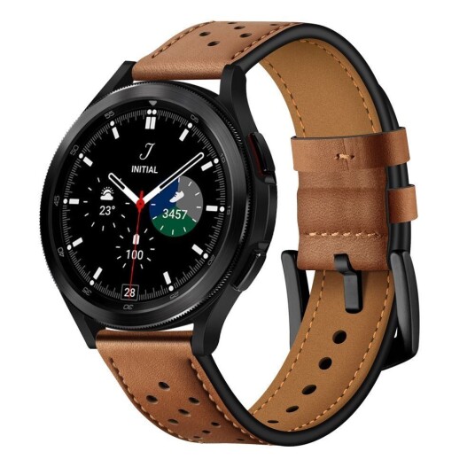 Tech-Protect Universal 20mm Smartwatch Skinn Urrem - Brun Tech-Protect Universal 20mm Smartwatch Skinn Urrem - Brun