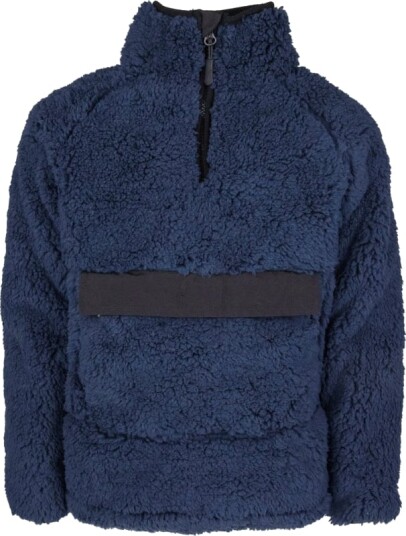 Lindberg Kids' Kläppen Pile Jacket 110, Navy