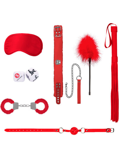 Shots Toys - Ouch! Ouch!: Introductory Bondage Kit #6, rød