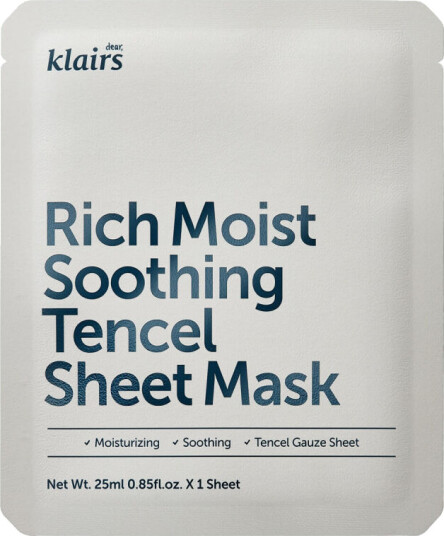 Klairs Rich Moist Soothing Tencel Sheet Mask Klairs Rich Moist Soothing Tencel Sheet Mask