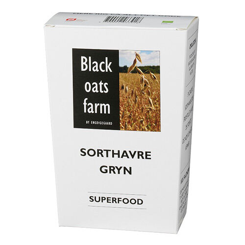 Havregryn Sort, Grovvalsede Ø 330g