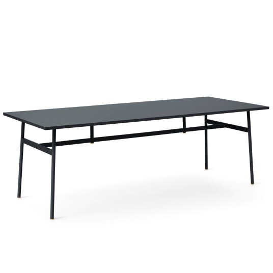 Normann Copenhagen Union spisebord 90x220 cm Svart