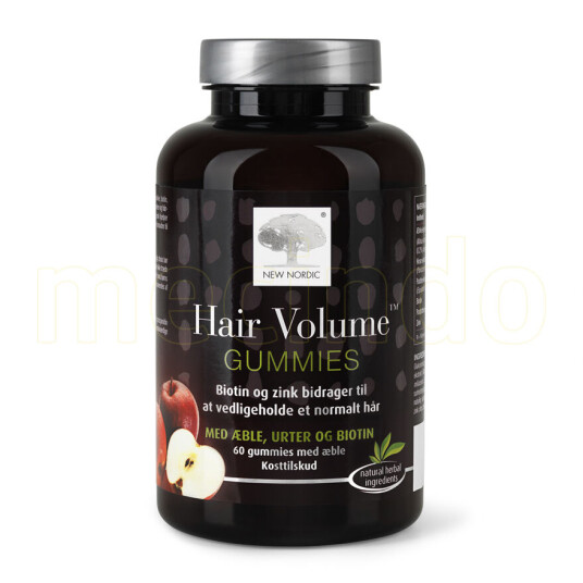 New Nordic Hair Volume Gummies 60 Tabletter