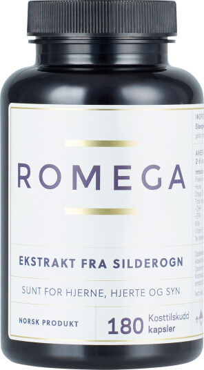 Arctic Romega Arctic Ekstrakt Fra Silderogn Kosttilskudd 180 kapsler Arctic Romega Arctic Ekstrakt Fra Silderogn Kosttilskudd 180 kapsler