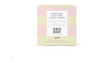 Deodoc Organic Cotton Night Pad 10pcs