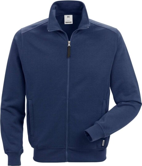 Fristads Sweatshirtjacka 7608 Sm Mörk Marinblå 4xl