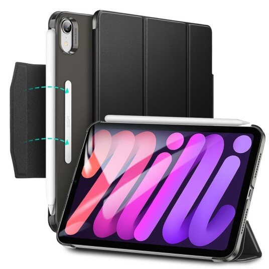 ESR iPad Mini (2021) Ascend Tri-Fold Deksel - Svart