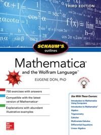 Schaum'S Outline Of Mathematica, Third Edition Av Eugene Don