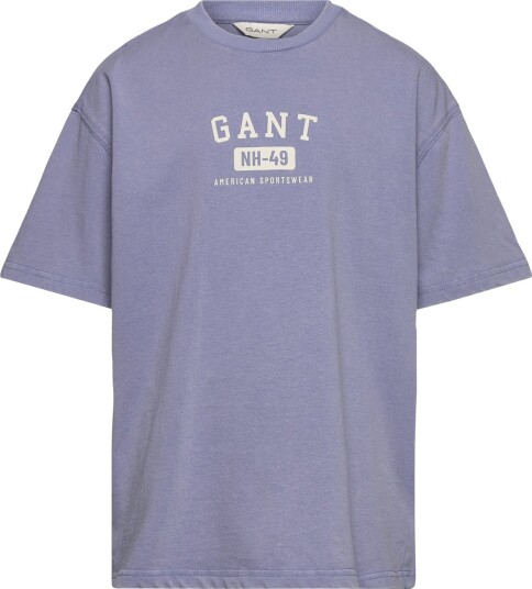 Gant Kids Ocean Wash Graphic Ss T Shirt Blue 164 Gant Kids Ocean Wash Graphic Ss T Shirt Blue 164
