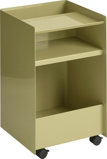 Folded Oppbevaringsvogn 61,5 cm, Beige-grønn