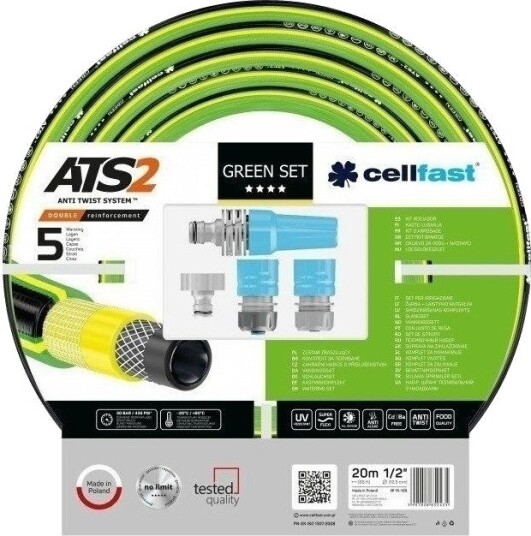 Cellfast Green Hageslange 1/2" 20m