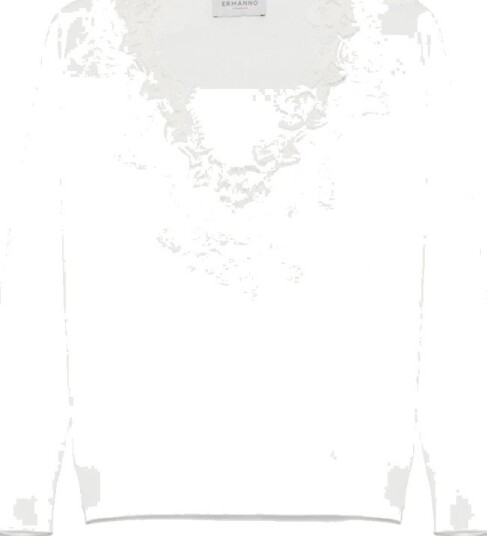 Ermanno Scervino Dame Strikkevarer Hvit S,