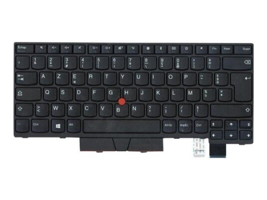 Lenovo Lite-On - erstatningstastatur for bærbar PC - med Trackpoint - AZERTY - Fransk Inn-enhet Lenovo Lite-On - erstatningstastatur for bærbar PC - med Trackpoint - AZERTY - Fransk Inn-enhet