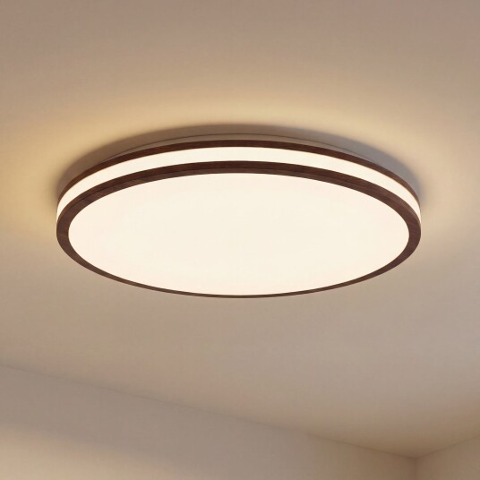 Taklampe Lindby Emiva dimmbar Trefarget Stue Tre Moderne 9 Trefarget