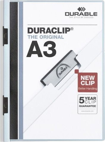Durable Duraclip Blå 60 Ark A3 1 Stykker