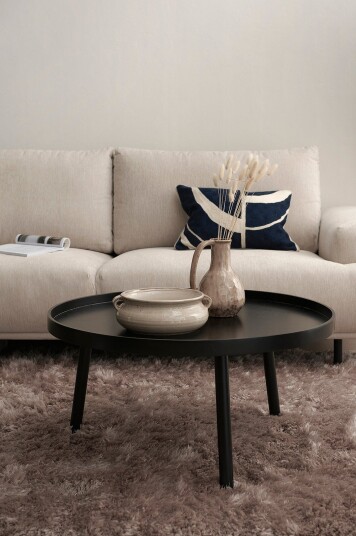 Ellos Home Sofabord Rakel ø79 cm Svart