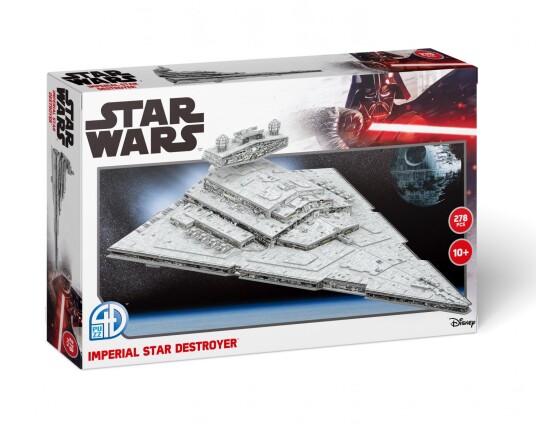 Star Wars 3d Puslespill 278 Brikker Imperial Star Destoyer