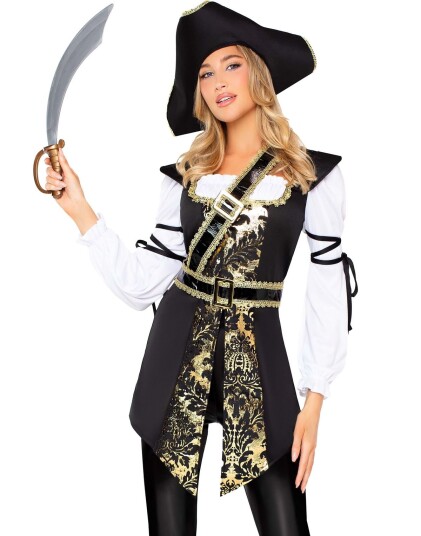 Leg Avenue Buccaneer Piratkostyme til Dame L