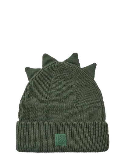Liewood Gina Dino Beanie - Green - 9/12M
