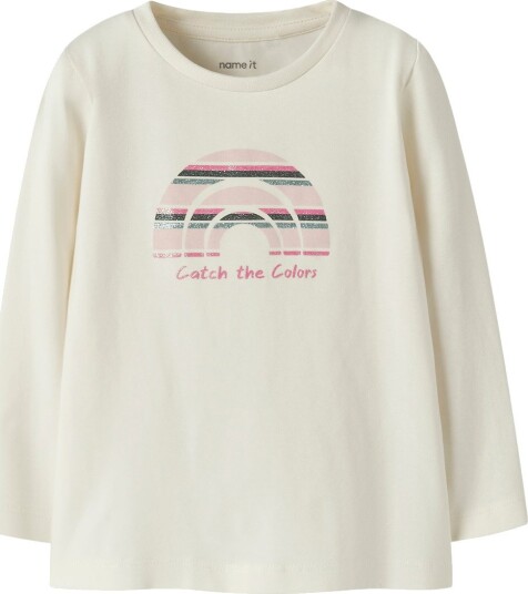 Name It Genser NmfLindus Antique White Name It 4 år (104) Genser Beige Hvit