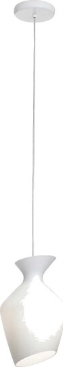 Malvasia Takpendel  Diameter 20 Cm  Hvit