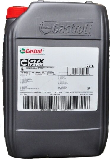 Motorolje CASTROL 5W30 GTX C3 20L