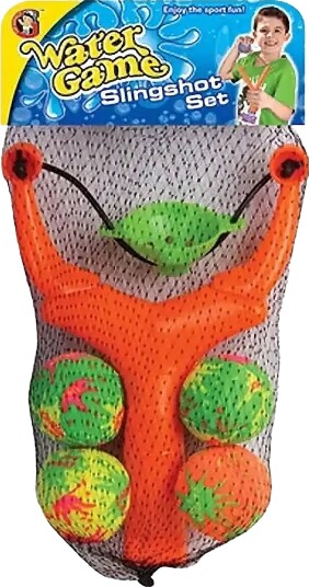 Suntoy Slingshot Watergame 22 cm Röd Red