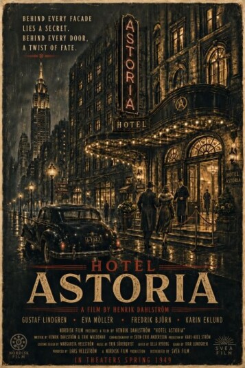 Plakat Hotel Astoria Noir