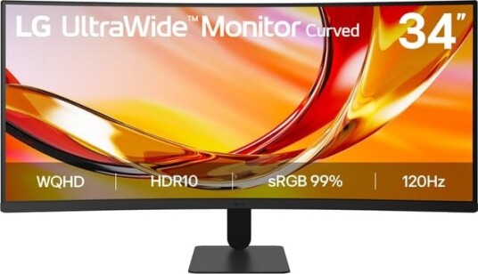 LG UltraWide 34U601B 34"" UWQHD/VA/120Hz/5ms skjerm