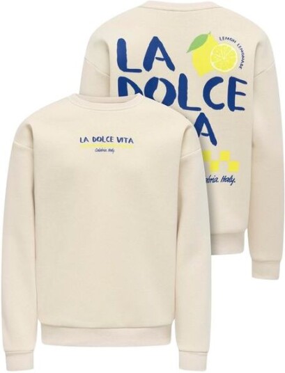 Kids Only Kogcanasta sweatshirt til barn Oatmeal 110/116