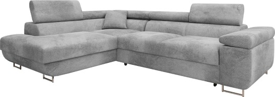 Gabina Sofa med Sjeselong 3 seter Grå Gabina Sofa med Sjeselong 3 seter Grå